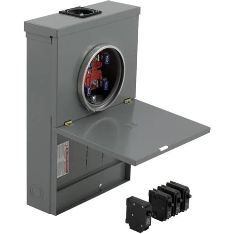 electric meter breaker box|meter box with main breaker.